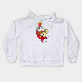 Marching Echidna Kids Hoodie